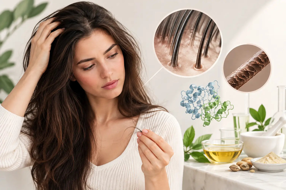 Damaged Hair and Shedding: Scalp and Protein Care