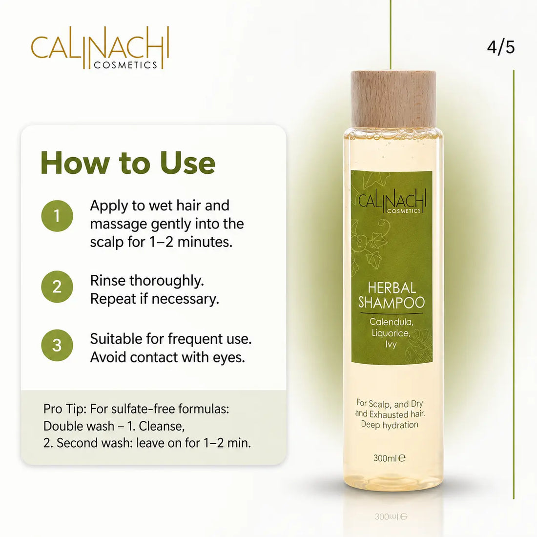 Fiber Damage Repair for Dry Hair Recovery HairCare Sets CALINACHI Cosmetics