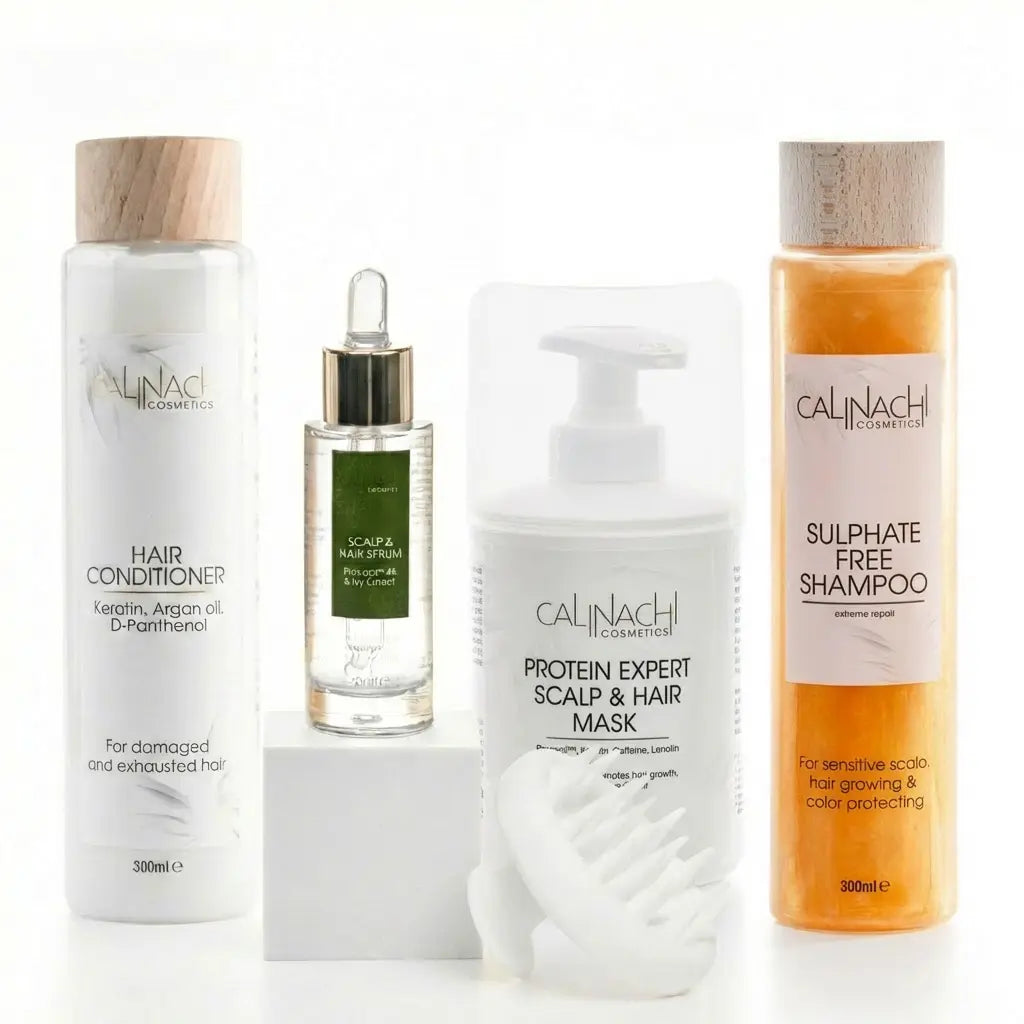 Fiber Damage / Breakage / Structural Weakness / Repair &amp; Breakage Recovery Therapy  CALINACHI Cosmetics