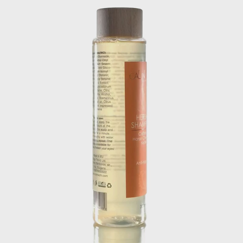 Profesjonalny szampon przeciw wypadaniu włosów | Ziołowy i bez siarczanów | 300 ml