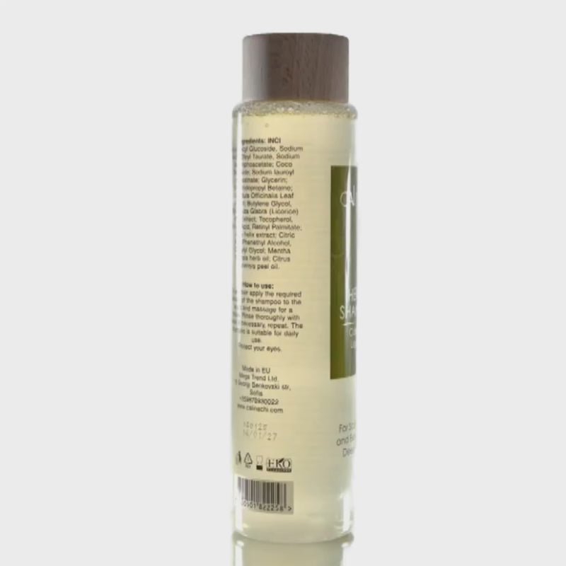 Profesjonalny szampon nawilżający | Ziołowy i bez siarczanów | 300 ml